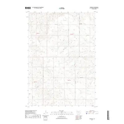 2017 Map of Stoneville, 2017 Print