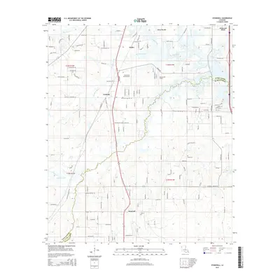 2015 Map of Stonewall, 2015 Print