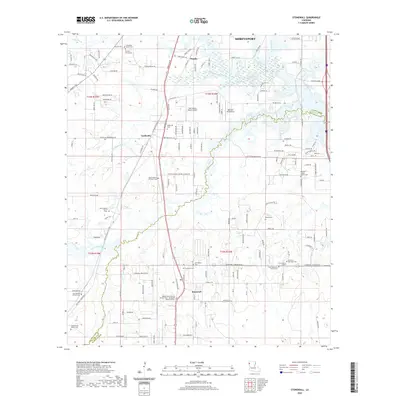 2020 Map of Stonewall, 2020 Print