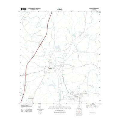 2012 Map of Stonewall, 2012 Print