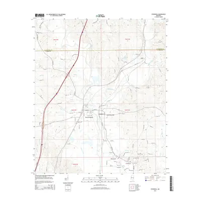 2015 Map of Stonewall, 2015 Print