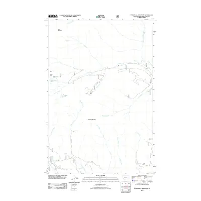 2011 Map of Stonewall Mountain, 2011 Print