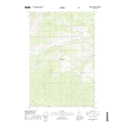 2020 Map of Stonewall Mountain, 2020 Print