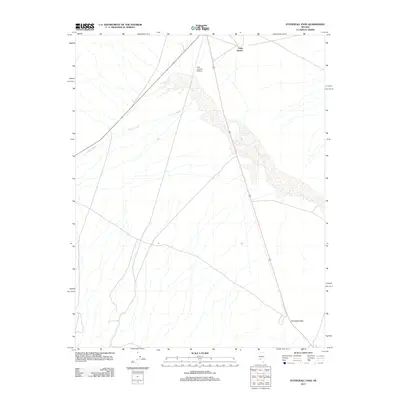 2011 Map of Stonewall Pass, 2011 Print