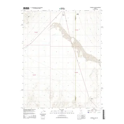 2014 Map of Stonewall Pass, 2014 Print