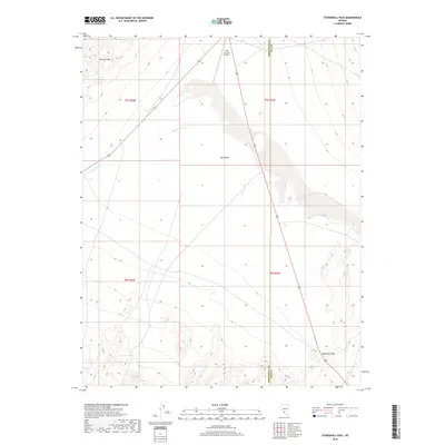 2018 Map of Stonewall Pass, 2018 Print