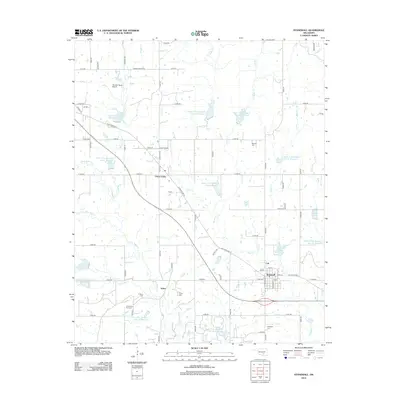2012 Map of Stonewall, 2012 Print