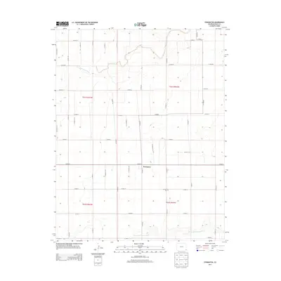 2013 Map of Stonington, 2013 Print