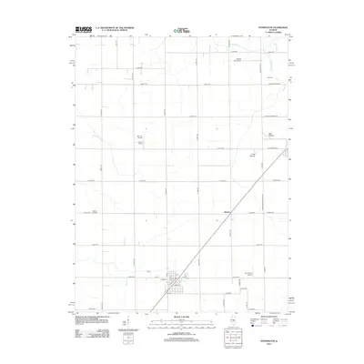 2012 Map of Stonington, 2012 Print