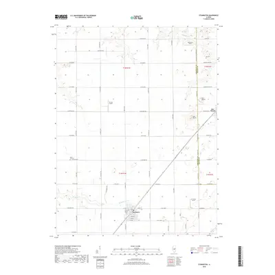 2018 Map of Stonington, 2018 Print