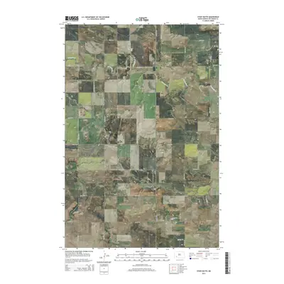 2014 Map of Stony Butte, 2014 Print