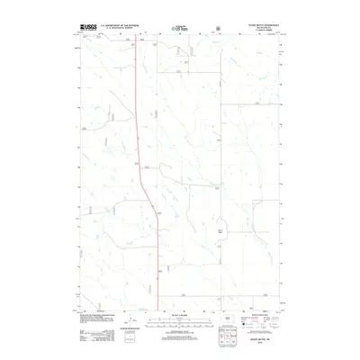 2012 Map of Stony Butte, 2012 Print