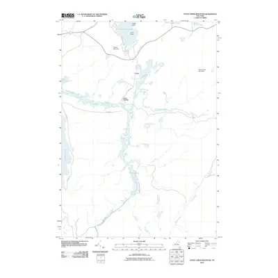 2010 Map of Stony Creek Mountain, 2010 Print