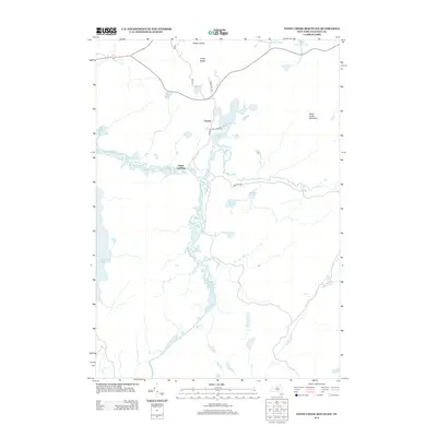 2013 Map of Stony Creek Mountain, 2013 Print