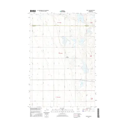2016 Map of Stony Lake, 2016 Print