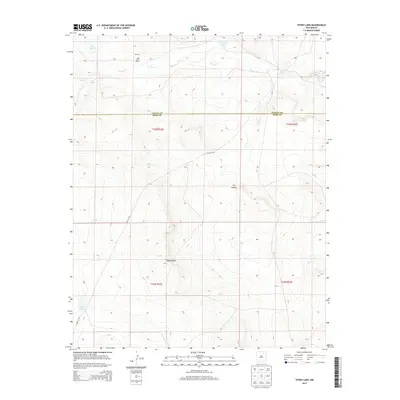 2013 Map of Stony Lake, 2013 Print