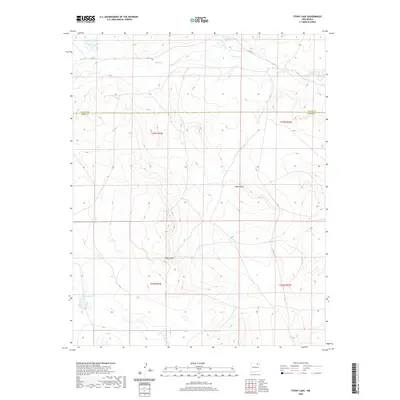 2020 Map of Stony Lake, 2020 Print