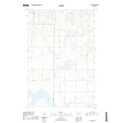 2020 Map of Stony Slough, 2020 Print