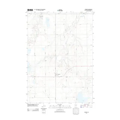 2013 Map of Storden, 2013 Print