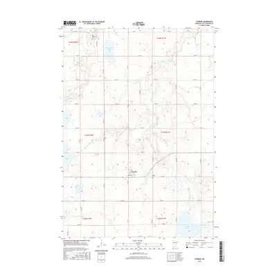 2016 Map of Storden, 2016 Print