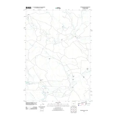 2011 Map of Storm Draw, 2011 Print