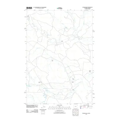 2012 Map of Storm Draw, 2012 Print