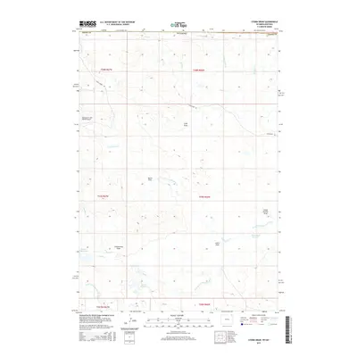 2015 Map of Storm Draw, 2015 Print