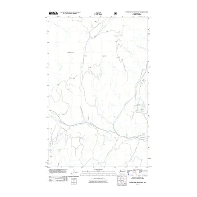 2011 Map of Storm King Mountain, 2011 Print