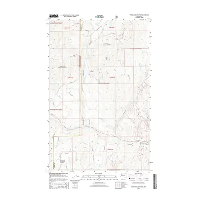 2014 Map of Storm King Mountain, 2014 Print
