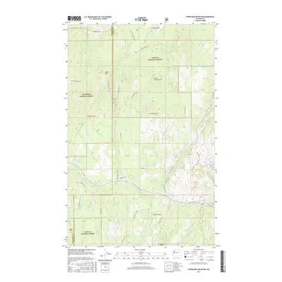 2017 Map of Storm King Mountain, 2017 Print