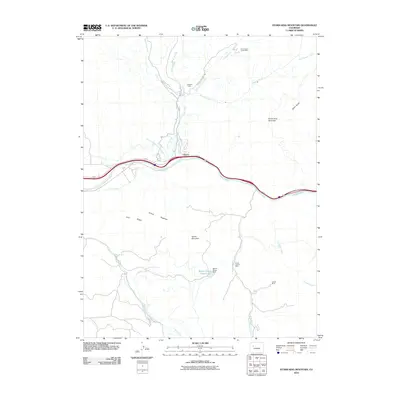 2010 Map of Storm King Mountain, 2010 Print