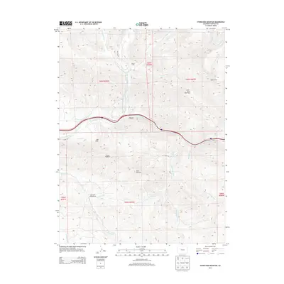 2013 Map of Storm King Mountain, 2013 Print