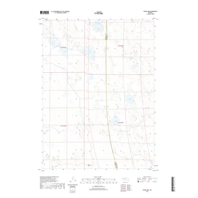 2017 Map of Storm Lake, 2017 Print