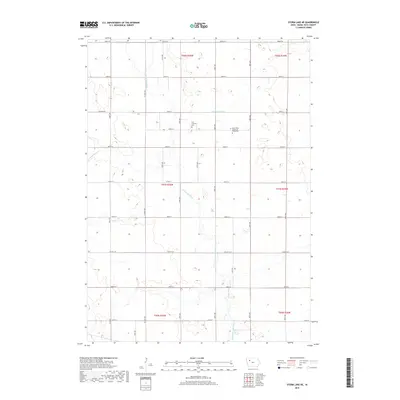2018 Map of Storm Lake NE, 2018 Print