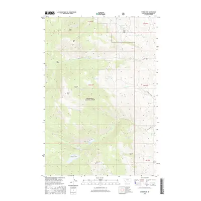 2017 Map of Storm Peak, 2017 Print