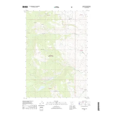 2020 Map of Storm Peak, 2020 Print