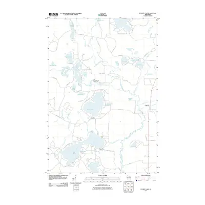 2010 Map of Stormy Lake, 2010 Print