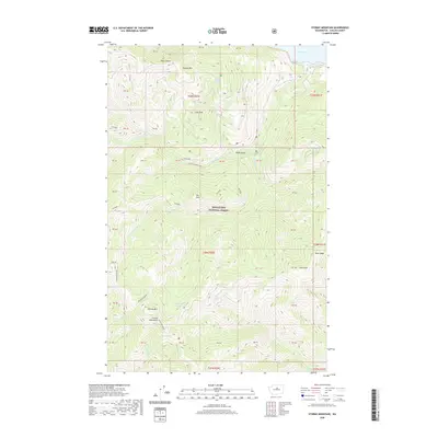 2020 Map of Stormy Mountain, 2020 Print