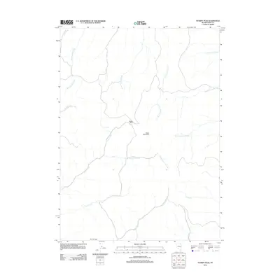 2012 Map of Stormy Peak, 2012 Print