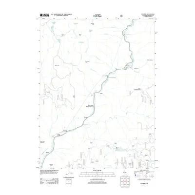 2012 Map of Storrie, 2012 Print