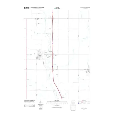 2013 Map of Story City, 2013 Print