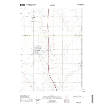 2018 Map of Story City, 2018 Print
