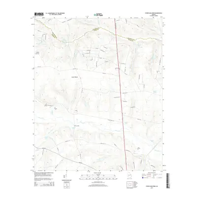 2014 Map of Storys Millpond, 2014 Print