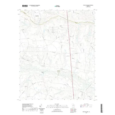 2020 Map of Storys Millpond, 2020 Print
