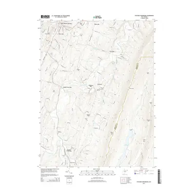 2014 Map of Stotlers Crossroads, 2014 Print