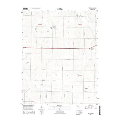 2015 Map of Stotts City, 2015 Print