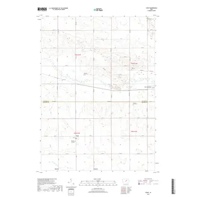 2018 Map of Stout, 2018 Print