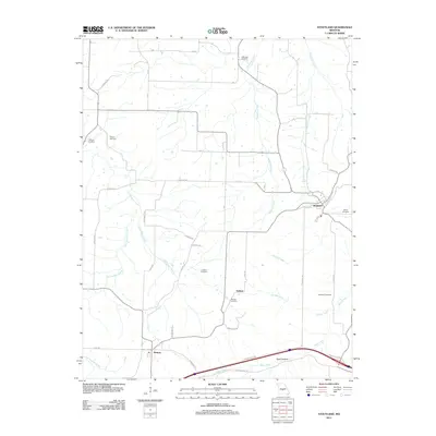 2011 Map of Stoutland, 2011 Print