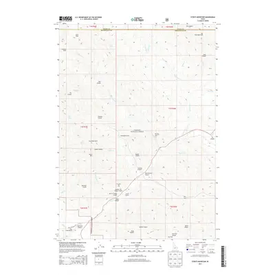 2013 Map of Stouts Mountain, 2013 Print