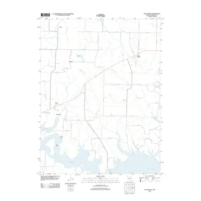 2012 Map of Stoutsville, 2012 Print